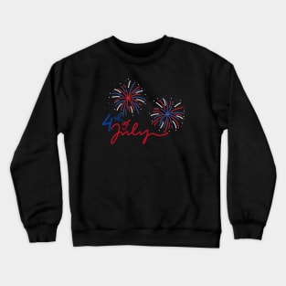 4th of july Crewneck Sweatshirt